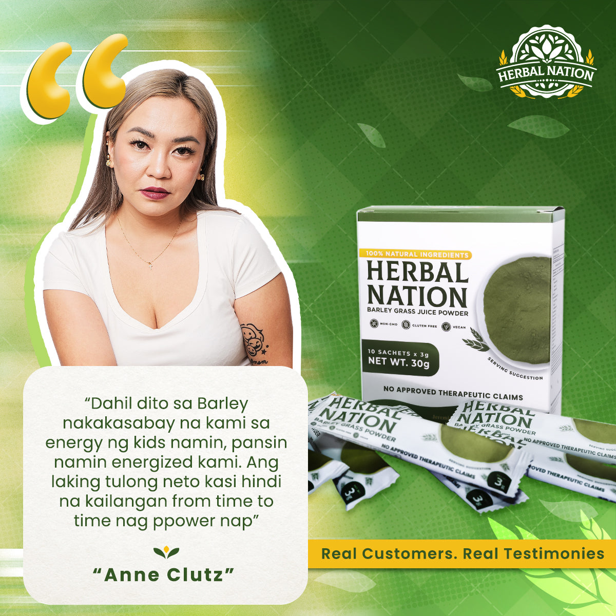 
                  
                    Herbal Nation Mini (3g x 10 sachets) Travel-Friendly, Single-Serve Sachet
                  
                