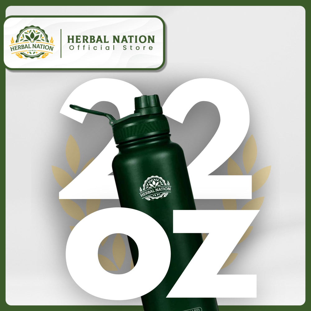 Herbal Nation Double-Walled Insulated Bottle