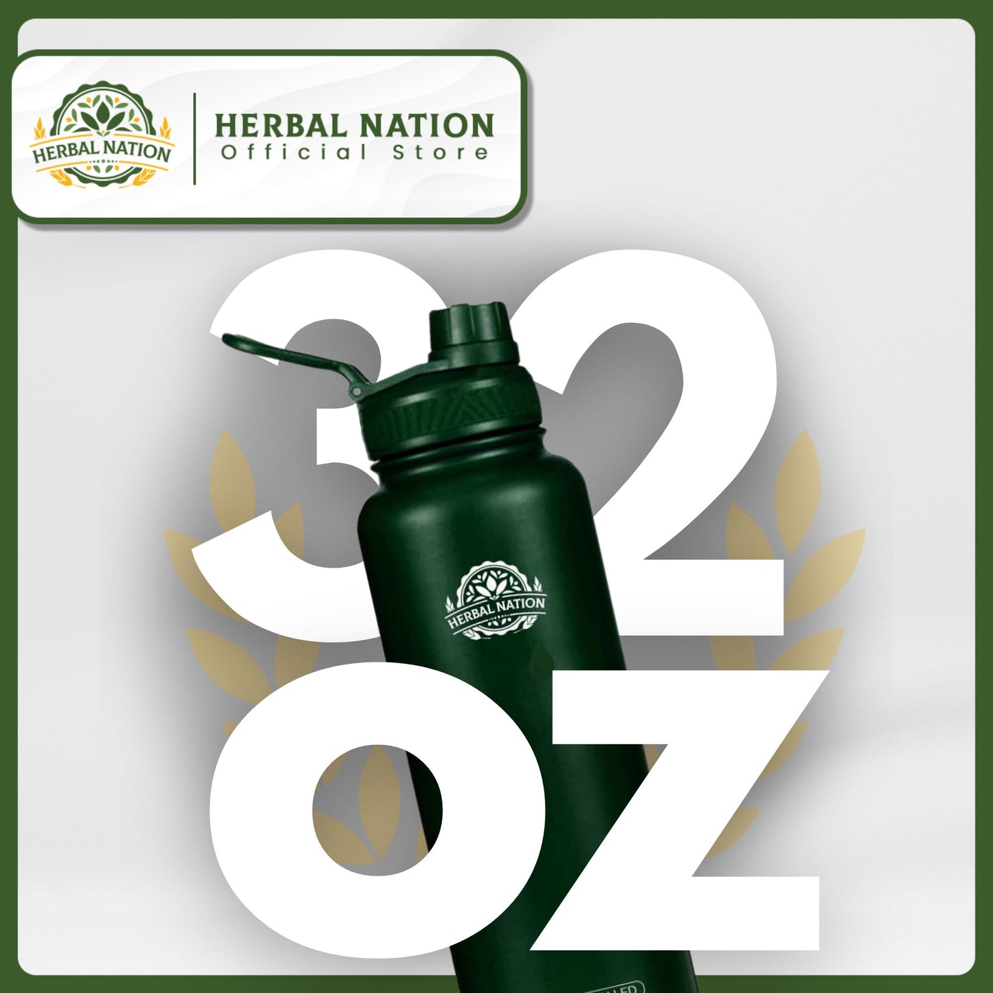
                  
                    Herbal Nation Double-Walled Insulated Bottle
                  
                