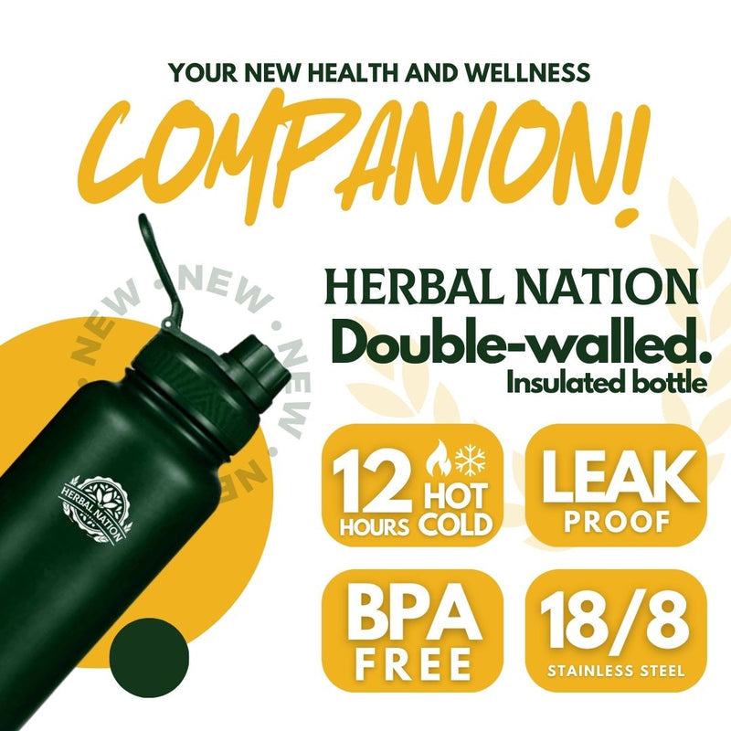 
                  
                    Herbal Nation Double-Walled Insulated Bottle
                  
                