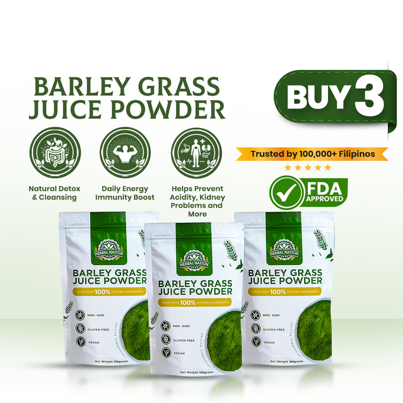 Bundle 3 Herbal Nation Barley (Starter Kit)