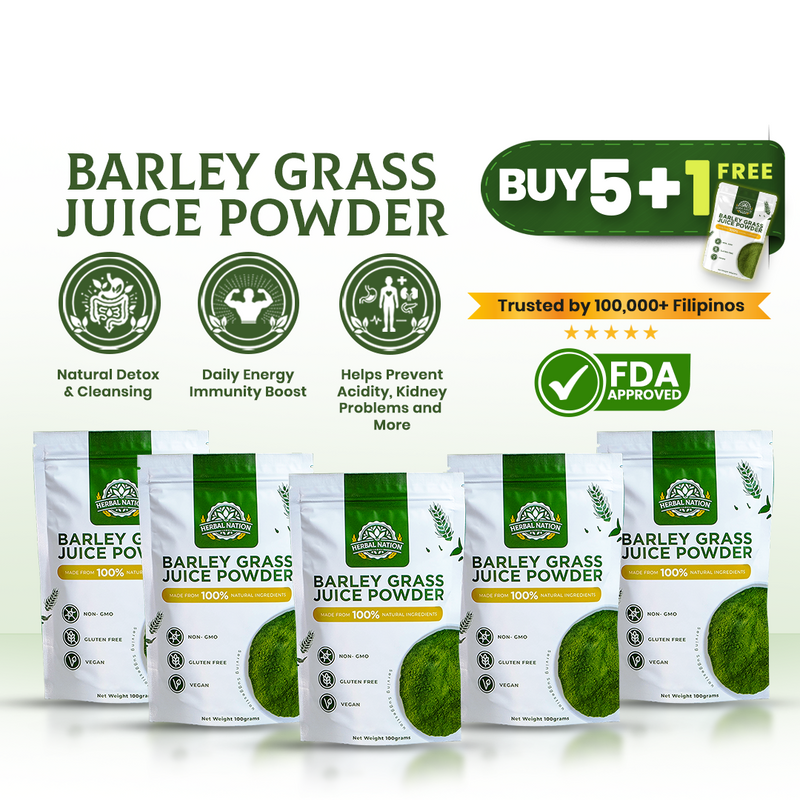 Buy 5 Get 1 FREE Herbal Nation Barley (Ultimate Family Bundle)