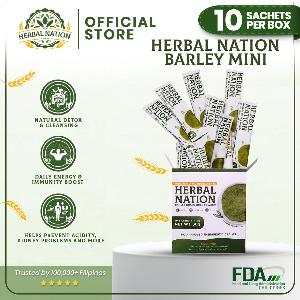 Herbal Nation Mini (3g x 10 sachets) Travel-Friendly, Single-Serve Sac ...