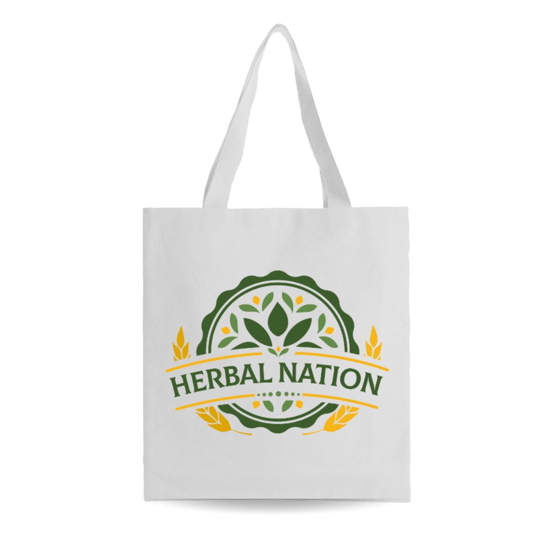 
                  
                    [LIMITED EDITION] Herbal Nation Canvas Tote Bag – 12x14 inches | Eco-Friendly Travel Bag
                  
                
