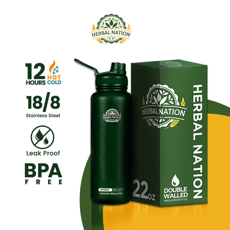 
                  
                    Herbal Nation Double-Walled Insulated Bottle
                  
                
