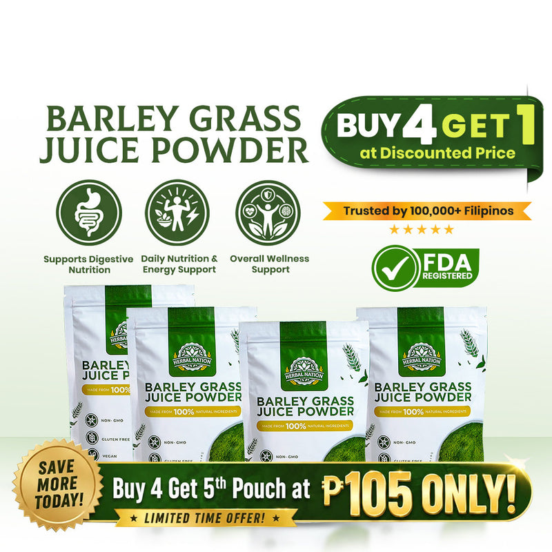 Buy 4 Get 1 Herbal Nation Barley (Sulit Bundle)