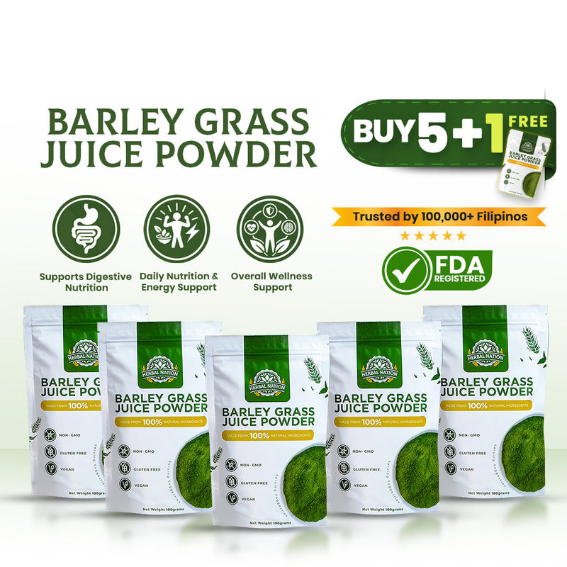 Buy 5 Get 1 FREE Herbal Nation Barley (Ultimate Family Bundle)