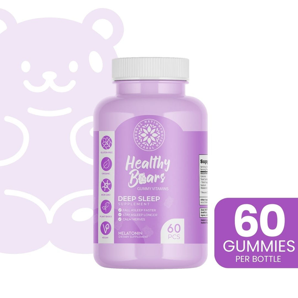 Healthy Bears Deep Sleep Melatonin Gummy Bear Vitamins