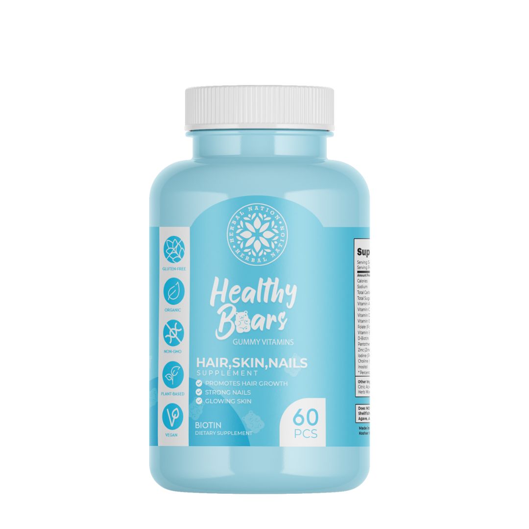 
                  
                    Healthy Bears Hair, Skin and Nails Biotin Gummies
                  
                