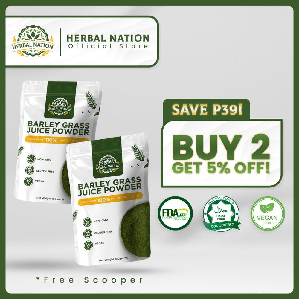 Herbal Nation Barley Grass Juice Powder DUO (2PCS)