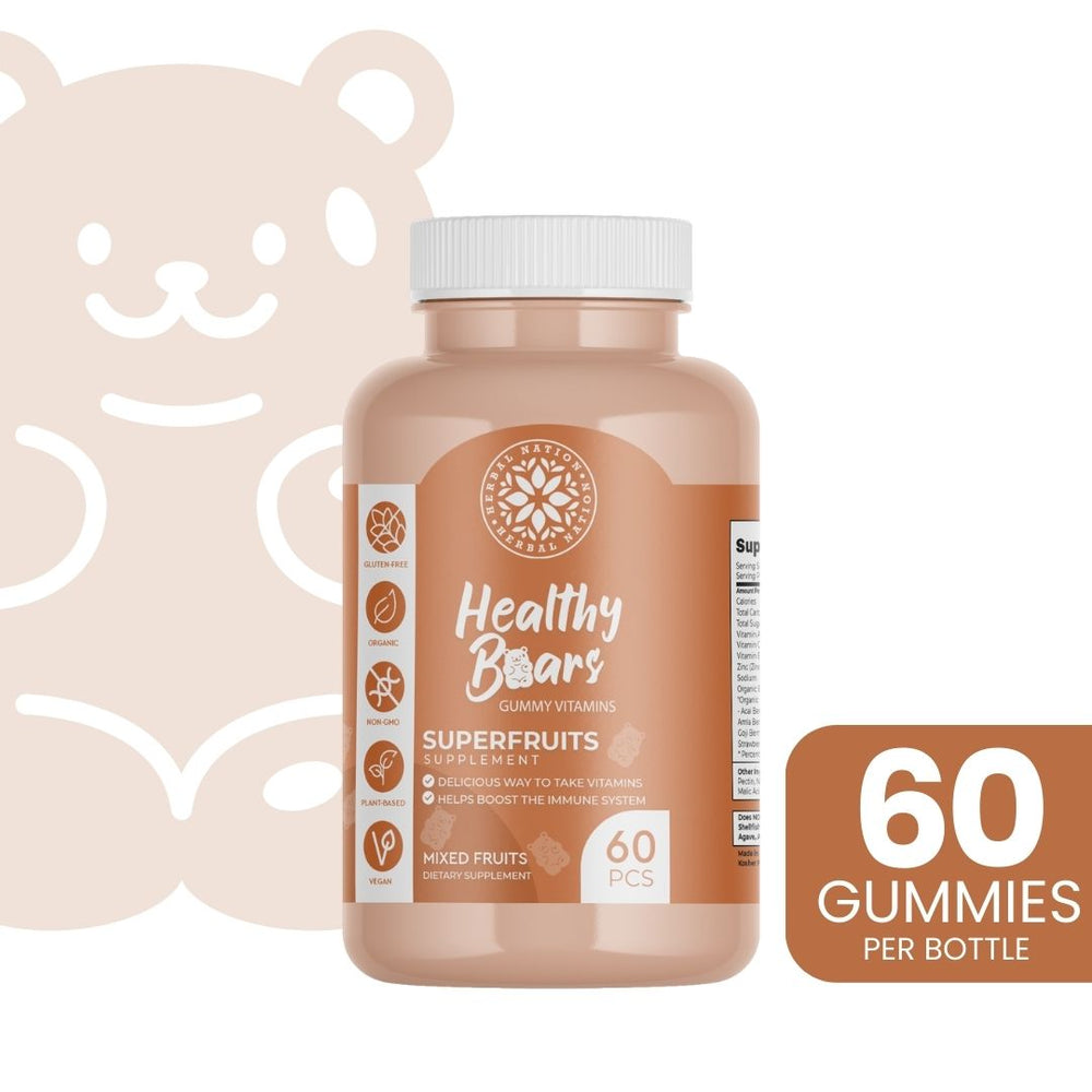 Healthy Bears Superfruit Vitamin C Gummy Vitamins