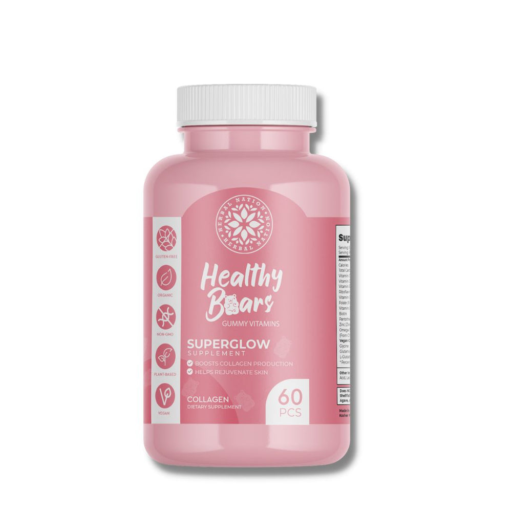 
                  
                    Healthy Bears Superglow Collagen Glutathione Gummy Vitamins
                  
                